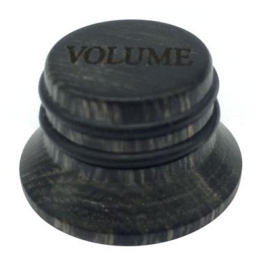 Imagem de Knob Madeira fosco VOLUME Hardwood guitarra baixo 1 unidade - SPIRIT