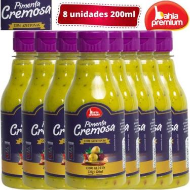 Imagem de Alho Cremoso Picante Com Ervas Finas Suave Churrasco 200ml Bahia Premi
