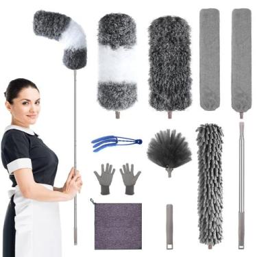 Imagem de Pena de microfibra Duster AULTONG com poste de extensão 76-254 cm