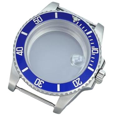 Imagem de FEIYASHI Caixa de relógio de luxo de aço inoxidável SUB de 40 mm 200 m à prova d'água para NH35 NH34/36 Miyota8215 ETA2824 peças de modificação de movimento (Miyota8215 8205 movimento + tampa inferior