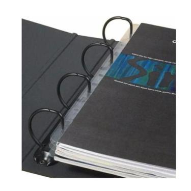 Imagem de Reforço Folhas de Fichário Banda Lateral A5 Cx 10 Blisters - MOTIVATE