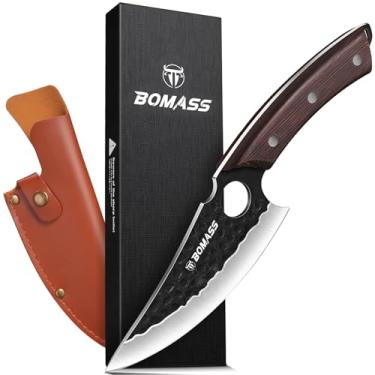 Imagem de Faca de cutelo de 30 cm, facas de cozinha forjadas à mão, faca japonesa de alto carbono, facas de chef sérvio e desossar para cortar carne