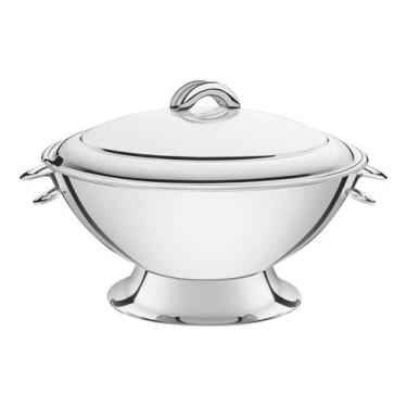 Imagem de Sopeira com tampa aço inox Ø 24cm - Tramontina