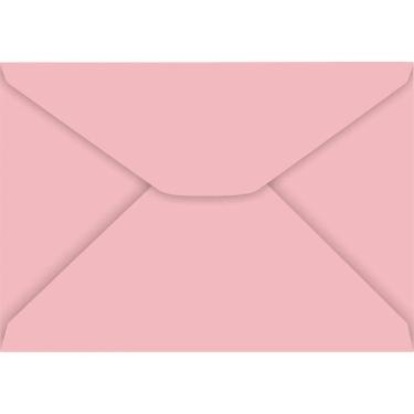 Imagem de Envelope Carta Colorido 114X162Mm Rosa Claro 85G