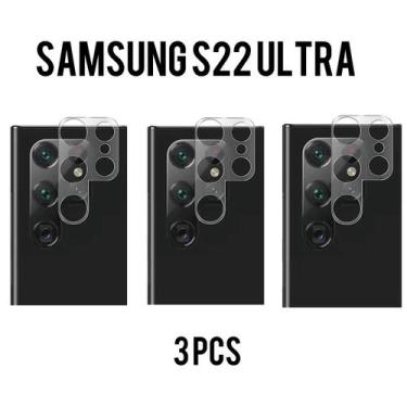 Imagem de Protetor de filme de lente de câmera para Samsung S22 Ultra - Transpar