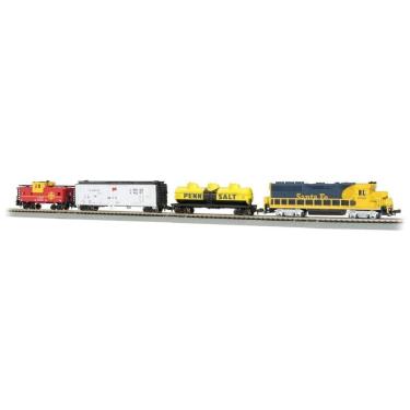 Imagem de Conjunto de Trem Trenzinho Elétrico Escala 1160, BACHMANN TRAINS 24013, Amarelo