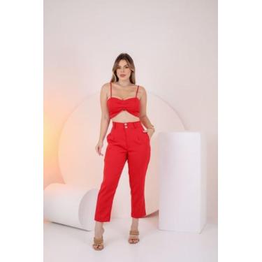 Imagem de Conjunto alfaiataria - achille, Vermelho, M