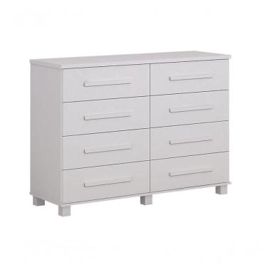 Imagem de Cômoda Para Quarto 8 Gavetas - San Marino-branco - Móveis Leifer