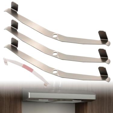 Imagem de Pacote com 3 kit de molas de filtro de alumínio SR169016 compatível com o capô de ventilação Br-oan Nu-tone Ke-nmore QS1 QS2 QS3 QSE1 WS1530SS substitui AP3380265 1173049 R169001