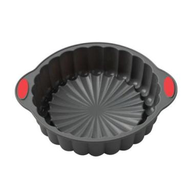 Imagem de Forma Silicone Antiaderente Bolo Torta Pudim Reutilizável - Unyhome, C