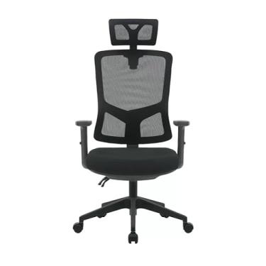 Imagem de Cadeira De Escritório Presidente LDN Alta Ergonômica NR 17 Preta