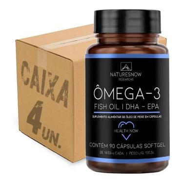 Imagem de ATACADO 4X OMEGA 3 FISH OIL 60 CAPS - NATURES NOW-Unissex