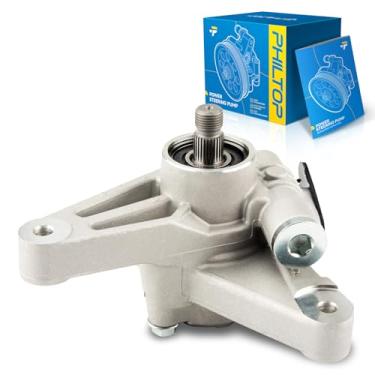 Imagem de PHILTOP Bomba de direção hidráulica 215441, adequada para piloto 2005-2008, 2004-2006 TL, 2007-2008 TL 3.2L, substitui OE 215441, 56110PVJA01, 56110RDAA01