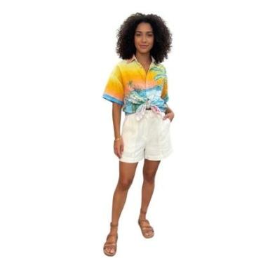 Imagem de Camisa Farm Rio Paisagem Solar-Feminino