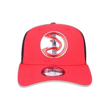 Imagem de BONÉ NEW ERA 3930 ATLANTA HAWKS NBV18BON281 VERMELHO PRETO-Masculino