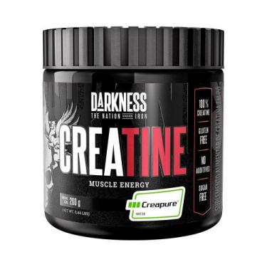 Imagem de Creatina Darkness Creapure 200g - Força e Energia, Neutro