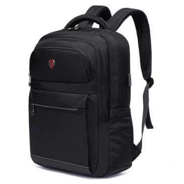 Imagem de Mochila Executiva Notebook Antifurto E Saída Usb Reforçada-Unissex