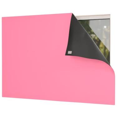Imagem de Cortina Painel Blackout 100% com Fixador para Sala Quarto Cozinha Vários Tamanhos e Cores (Rosa,1,40 x 1,75)