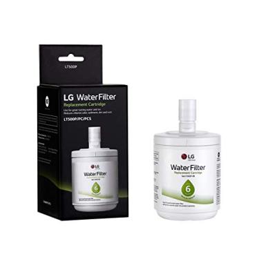 Imagem de LG Lt500P - 6 Meses / 500 Galão De Capacidade De Substituição De Capacidade De Refrigerador Filtro De Água (Nsf42 Adq72910911 Branco 1 Pacote