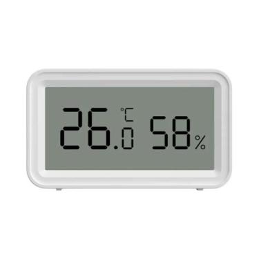 Imagem de Sensor De Temperatura E Umidade Para Casa Inteligente Tuya Zigbee WiFi