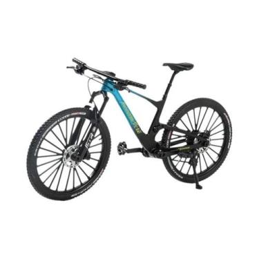 Imagem de Miniatura De Bicicleta De Montanha Em Metal Fundido Em Escala 1:8 - Mo