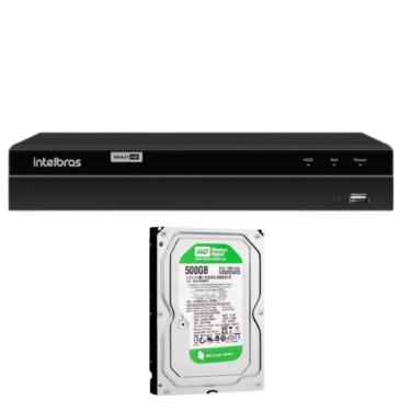 Imagem de Dvr Gravador Inteligente 16ch Mhdx 1216 C/Hd 500GB
