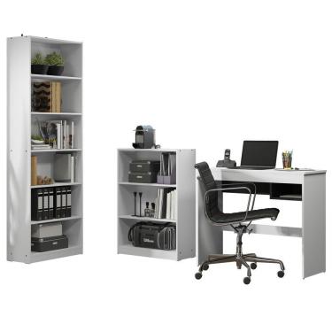 Imagem de Escrivaninha Madesa Rubi + Estante 6908 + Estante 6907