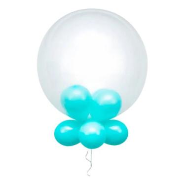 Imagem de Balão Kit Arranjo de Mesa 9 Peça Festa Decoração Aniversario - Crgfest