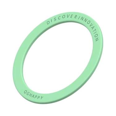 Imagem de Anel Magnético Para Carregador Sem Fio Magsafe, Adesivo De Placa De Fe