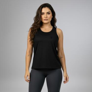 Imagem de Camiseta Regata Feminina Dry Blusas Treino Academia-Feminino