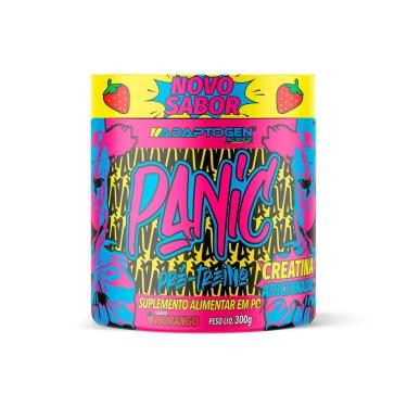 Imagem de Panic Adaptogen suplemento Pré treino com Creatina Nova Fórmula pote 300g-Unissex