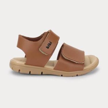 Imagem de Sandália Infantil Bibi Sandals Kids Marrom-Masculino