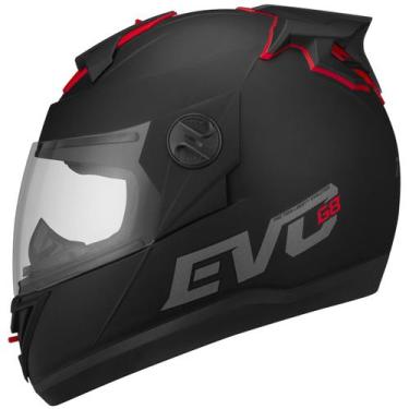 Imagem de Capacete Moto Fechado Evolution G8 Evo Solid Pro Tork Conforto Seguran