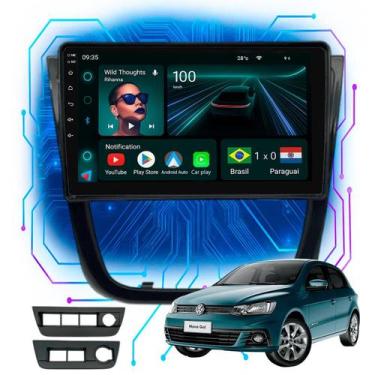 Imagem de Kit Multimídia Android 9p Gol G5 2008-2012 4GB+64GB Carplay - Ecarshop