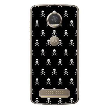 Imagem de Capa Adesivo Skin201 Verso Para Motorola Moto Z2 Play - KawaSkin