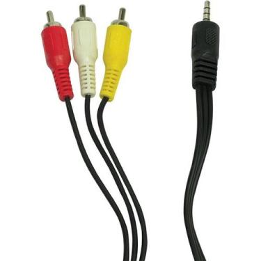 Imagem de Cabo P2 Stereo + 3rca 1,20m Loud