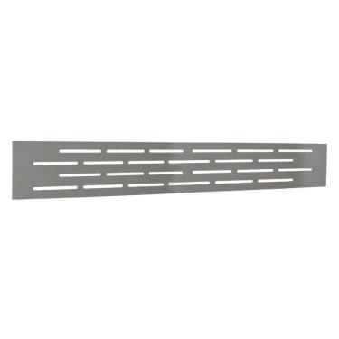Imagem de Grade de Ventilação Forno Embutir Circulação Ar 60x7cm Inox Escovado Masutti Cozinha Planejada