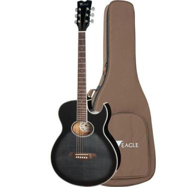 Imagem de Violão Acústico Mini Jumbo Eagle Classic GL 36, GL36 BKB
