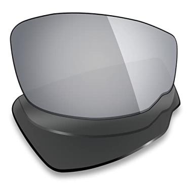 Imagem de Mryok Lentes de reposição polarizadas para equipamentos ópticos espiões – Titânio prata
