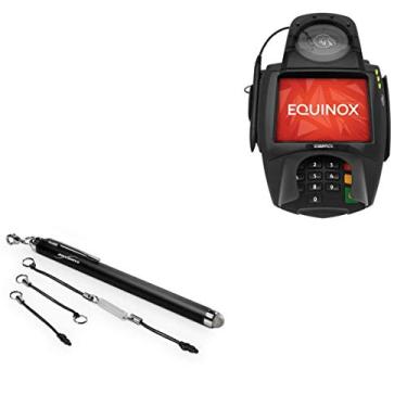 Imagem de Caneta Stylus BoxWave compatível com Equinox L5300 (Caneta Stylus da BoxWave) – Caneta capacitiva EverTouch, caneta Stylus capacitiva de ponta de fibra para Equinox L5300 – Jet Black