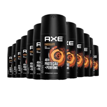 Imagem de Kit Desodorante Antitranspirante Aerosol Axe Dark Temptation 90G - 12