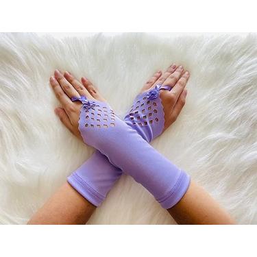 Imagem de Luva Festa Infantil Princesas Bela Sofia Aurora (Lilás)