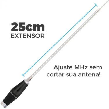 Imagem de Antena Mini Marinox Rádio Px 10 E 11 Mt Prolongador 25Cm