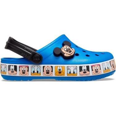 Imagem de Sandália crocs fun lab mickey mouse band clog juvenil  bright cobalt-Masculino
