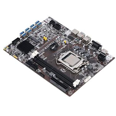 Imagem de Placa-mãe ErboardsB75 MinerPlaca-mãe USB PC Placa-mãe DDR3 Placa-mãeCuter, Placa-mãe DDR3 Miner A 1155 8 USB3.0 3 Phase Power Ply B75 Miner Placa-mãe Witual Core CPU para