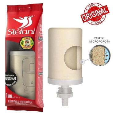 Imagem de Vela refil para filtro de barro stéfani são joão tradicional