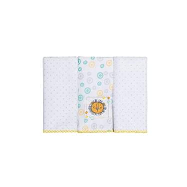 Imagem de Papi Textil Paninho De Boca Bordados Karinho 32Cm X 32Cm Contem 03 Un