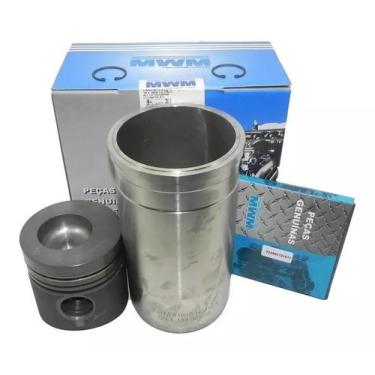 Imagem de Kit Motor camisa+pistão+anéis Mwm D229 Aspirado - Original MWM