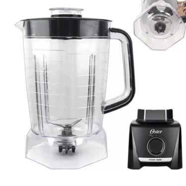 Imagem de Copo de Liquidificador Compatível Oster Power 1400 Full OLIQ610 Preto 