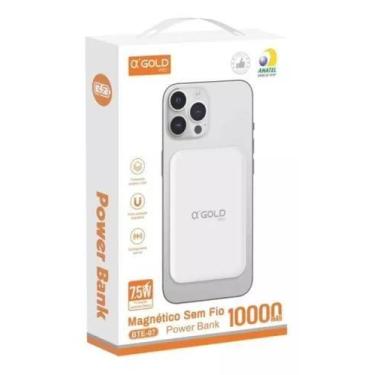 Imagem de Carregado Portátil Magnético Powerbank Indução Magsafe 10000 bte-07 - 